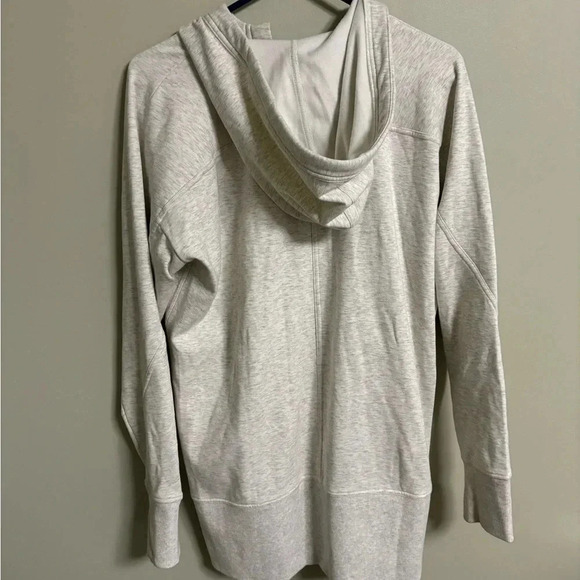 Athleta Triumph Long Hoodie Size XS Sweater Jacket Athleisure Outdoors Comfy - Picture 4 of 8